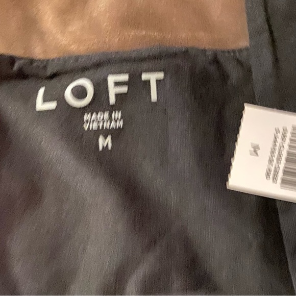 2 LOFT LINED BLACK AND WHITE SIZE MEDIUM TANK TOPS - Picture 10 of 10